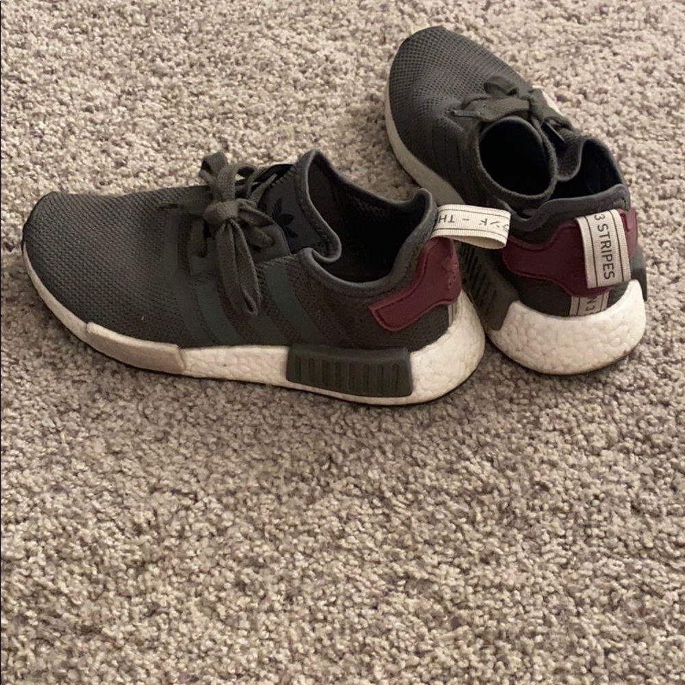 Maroon and olive green NMDs (RARE)
